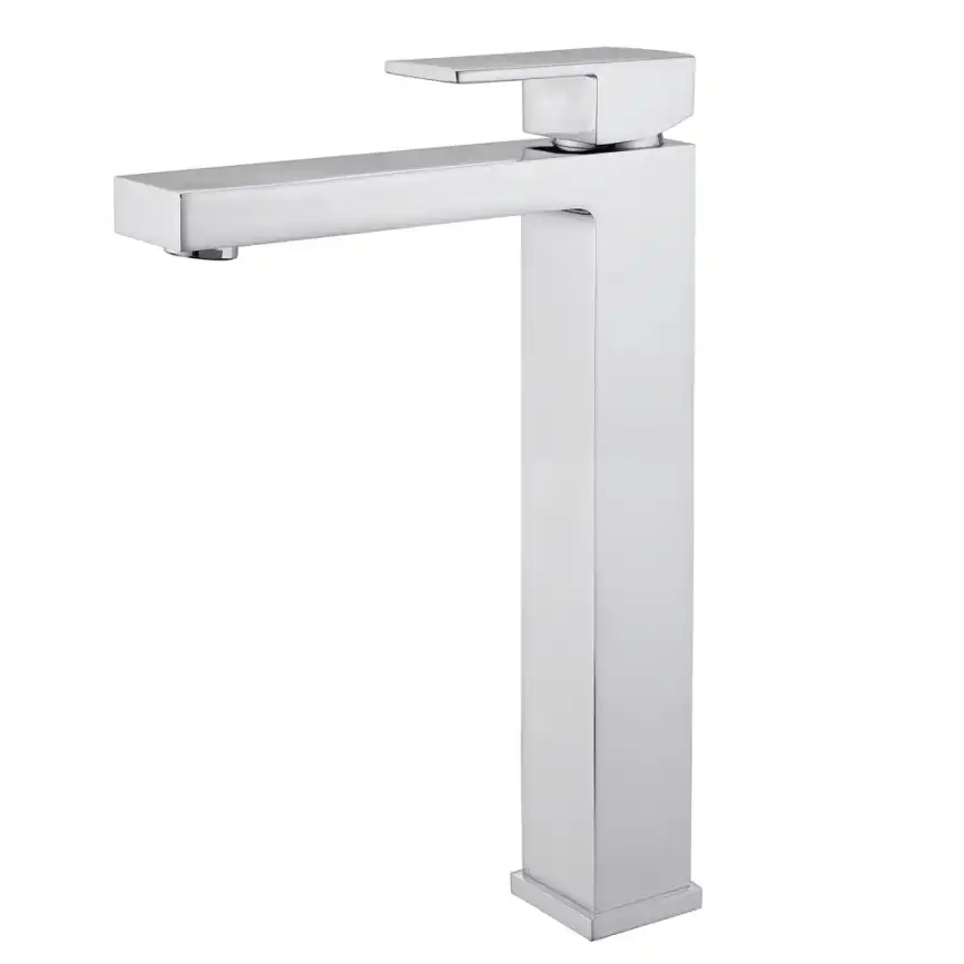 Смеситель для накладной раковины Abber Daheim AF8211, однорычажный, высокий, Хром фото 1