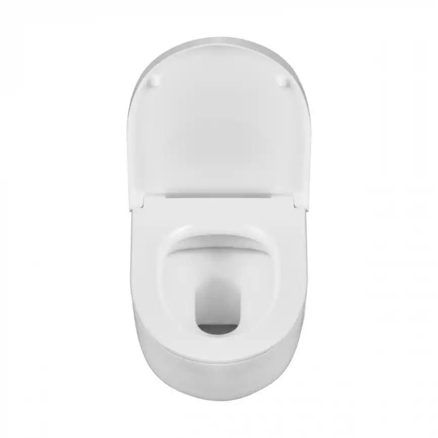 Подвесной унитаз Roca Meridian 480 мм, rimless 346244000, белый фото 7