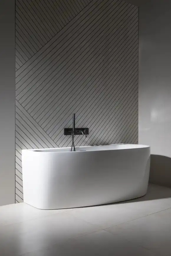 Акриловая ванна Allen Brau Priority 5 А 160x78 2.31005.20A белый глянец фото 9