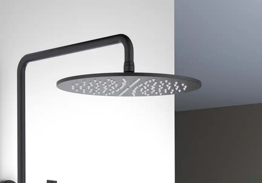 Душевая система Aquatek ЛИРА AQ2440MB, Черный матовый фото 7