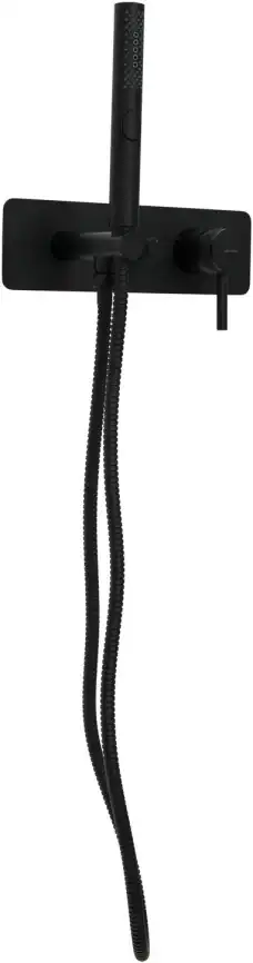 Смеситель для душа Allen Brau Priority 5.31009-31 встраиваемый, с внутренней частью, Черный матовый фото 5