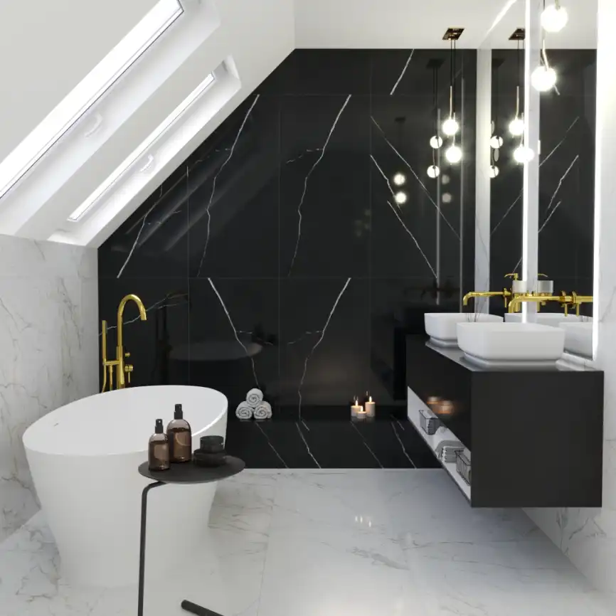 Ванна из искусственного камня WHITECROSS 170x80 Glock, белая матовая 0221.170080.200 фото 5