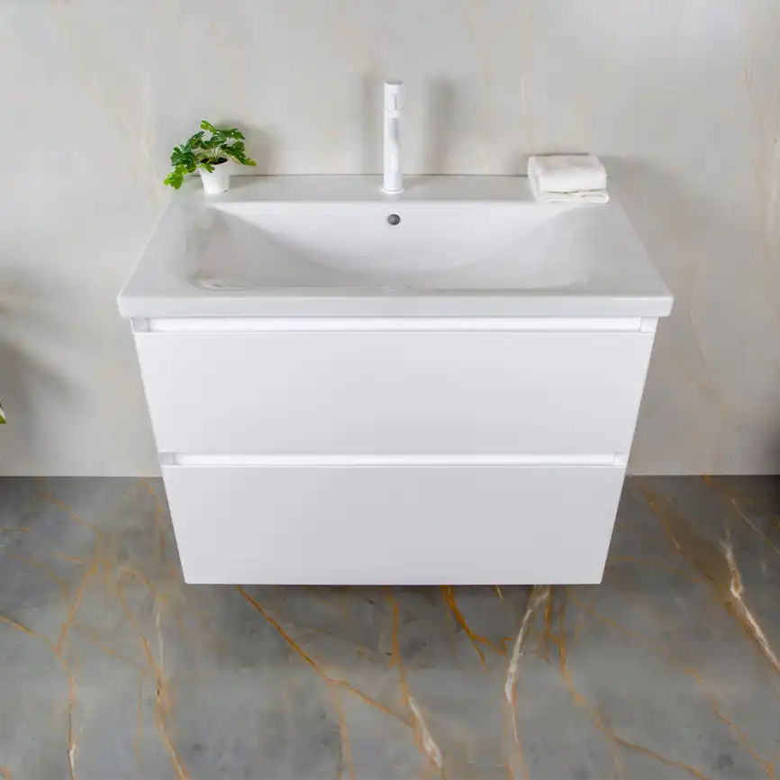 Тумба с раковиной AVS Гармония 80 белая, N821-07-800WG-01-810WG фото 6