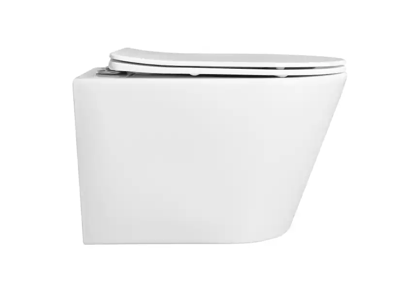 Унитаз с инсталляцией SET AQUATEK ВЕГА-1905-016 KK-1 с сиденьем микролифт и клавишей смыва Хром фото 10