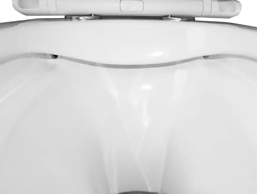 Унитаз подвесной Azario PRO PRO-0001 подвесной, безободковый, с сиденьем микролифт, Белый глянцевый фото 5