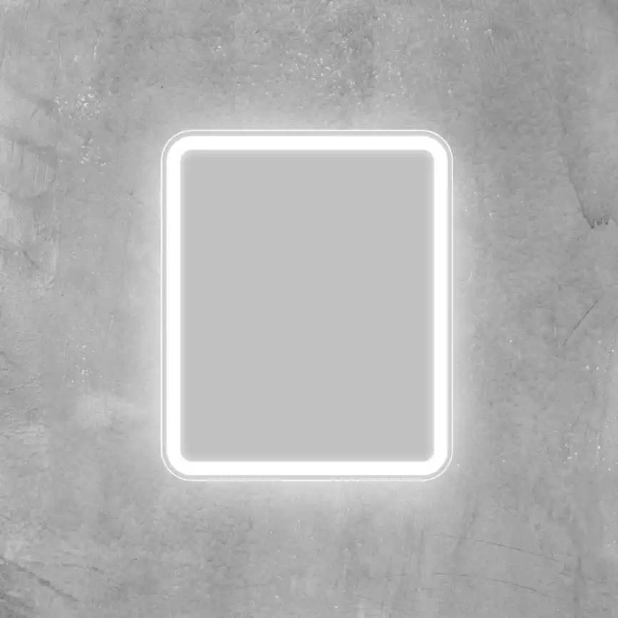 Зеркало BelBagno MARINO 50х60 SPC-MAR-500-600-LED-BTN с подстветкой, кнопочный выключатель фото 3