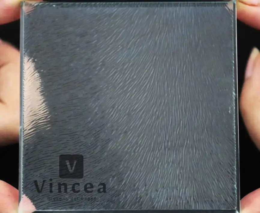Душевой уголок Vincea Garda 150х80 VSR-1G8015CH, дверь раздвижная, профиль хром, стекло шиншилла фото 3