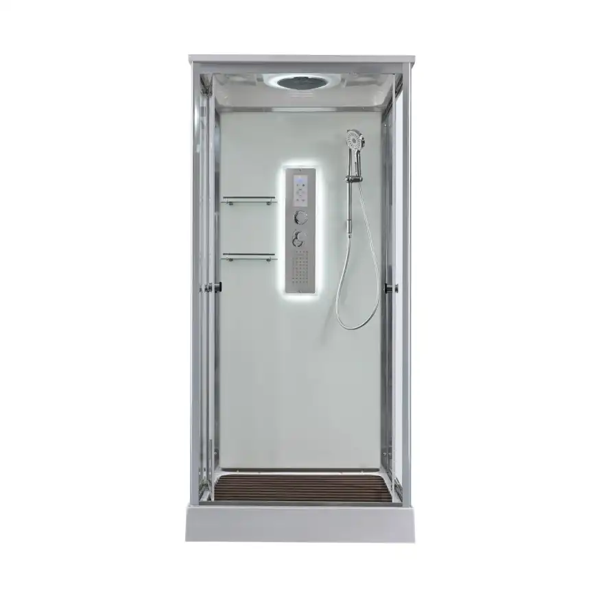 Душевая кабина AvaCan V2090LED 90x90 см, низкий поддон, с крышей фото 5