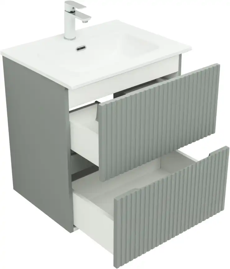 Тумба под раковину Aquanet Джейн 60 мисти грин 313316 фото 6