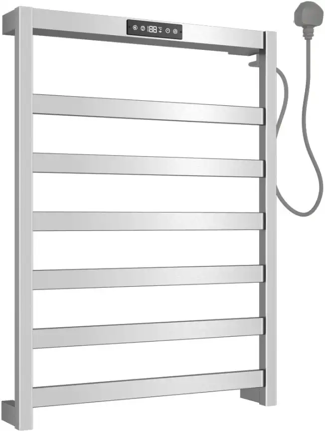 Полотенцесушитель электрический Allen Brau Reality 642х472 7.32000-BN брашированный никель фото 1