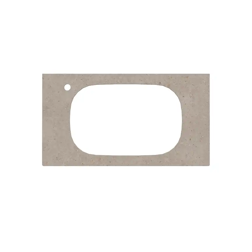 Столешница Kerama Marazzi MAGICA 90 см, керамогранит, Бежевый матовый, MA.2.1.SG540620R\90 фото 1