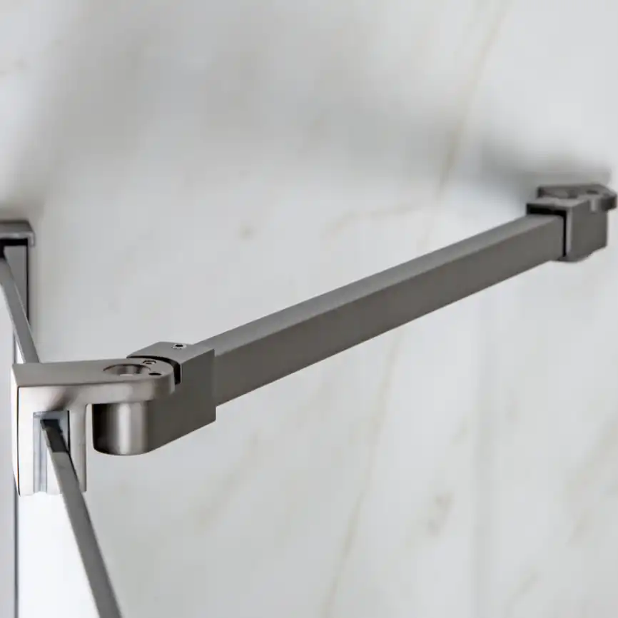 Шторка на ванну AVS Асти Дуо 100 см левая профиль оружейная сталь, прозрачное стекло, 803-0016-150-5545L-WS-T фото 10