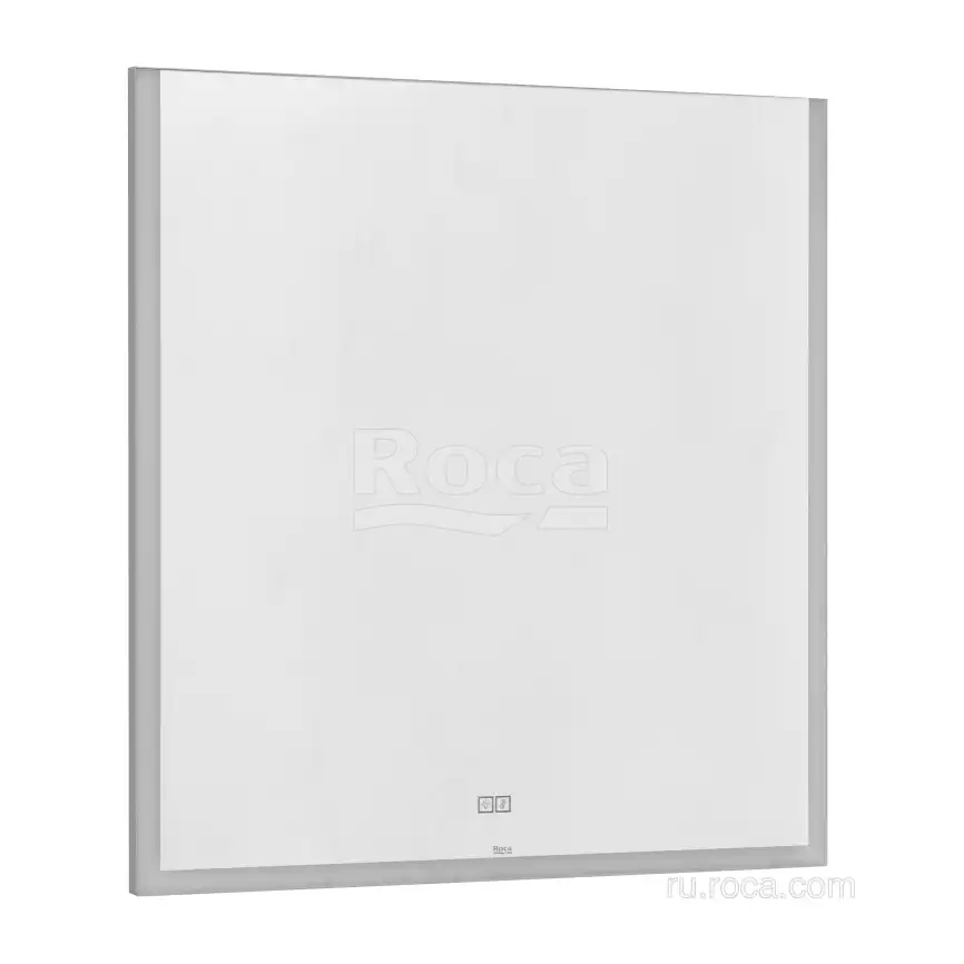 Зеркало Roca Aneto 80 812363000 с подсветкой, сенсорный выключатель, Белый фото 1