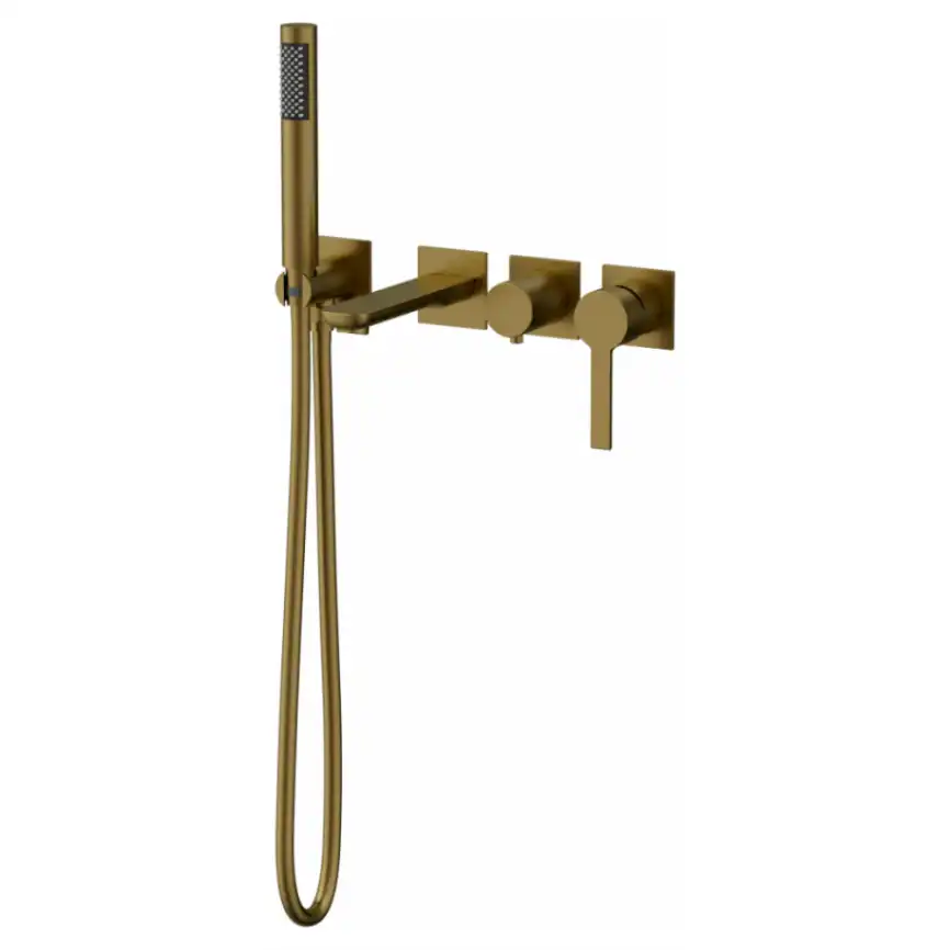 Смеситель для ванны AVS Elegant брашированное золото, 811-410-BG фото 1