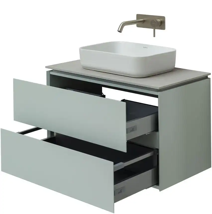 Тумба под раковину Allen Brau Infinity 85 1.21001.PWM папирус матовый фото 13