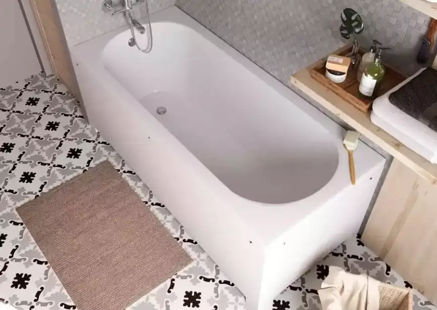 Ванна из искусственного мрамора Aquanet Lotos Stone 170x70 AQ-00348172 фото 3