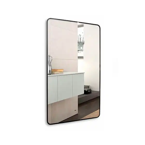 Зеркало с подсветкой AVS Неро 60x100 см, черное фото 4