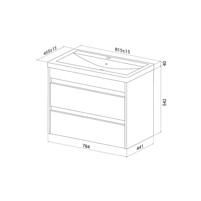 Тумба с раковиной IDDIS Zodiac X 80, подвесная, Белая, ZDX80W0i95K фото 12