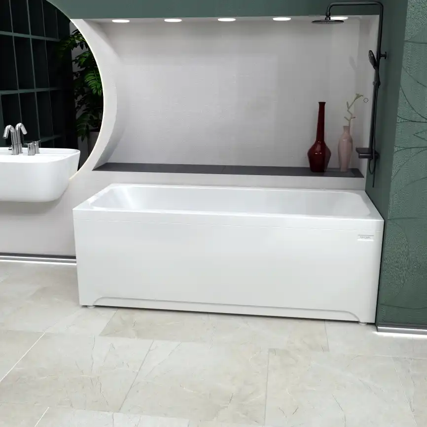 Акриловая ванна Radomir Патрисия 170х70 (1-01-0-0-1-331), на каркасе, белая фото 6