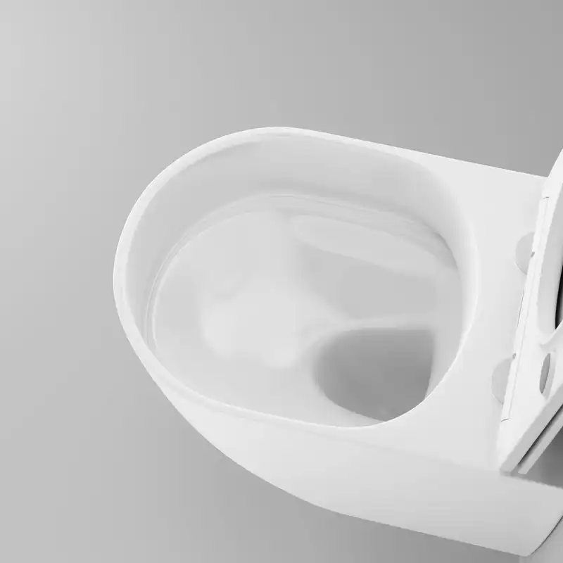 Унитаз подвесной Grossman Thin Rim GR-5601S безободковый, Белый глянцевый, с тонкой крышкой,микролифт фото 4