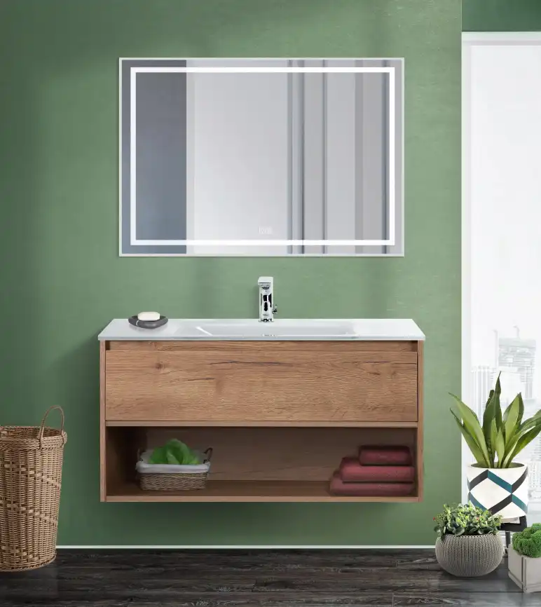 Зеркало BelBagno SPC-KRAFT-1000-800-LED-TCH-WARM фото 8