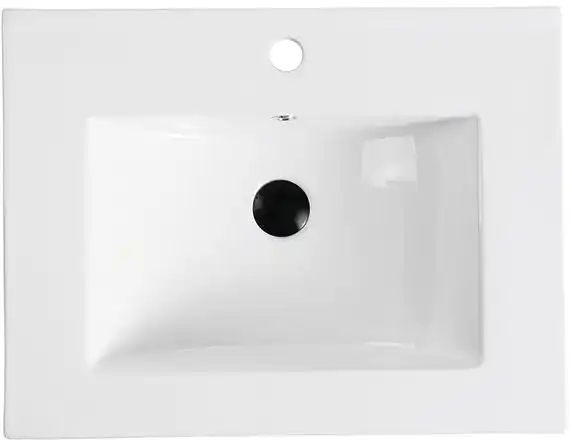 Раковина Aquanet Flow 60, белая, 347429 фото 3