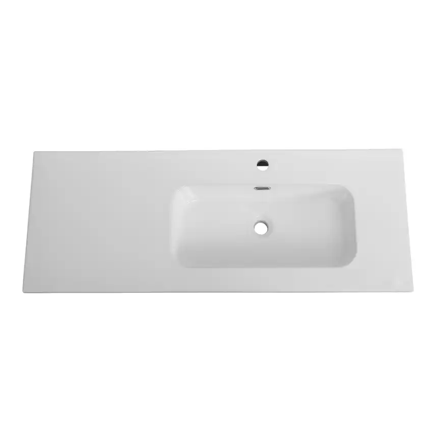 Керамическая раковина, чаша справа, CEZARES CZR-8095-120-R фото 3