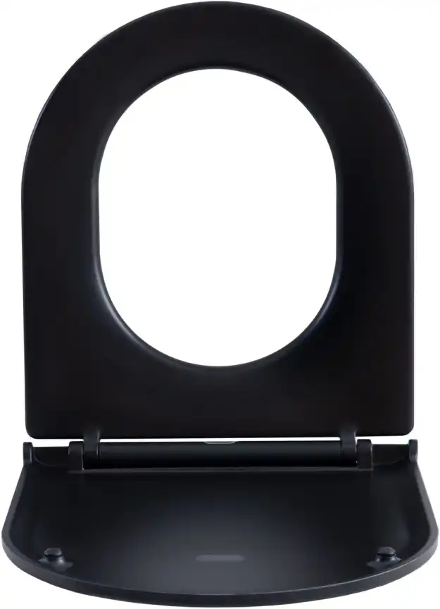 Сиденье для унитаза Aquanet Lake черный матовый фото 3