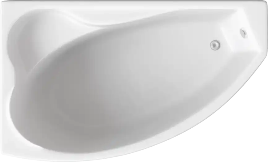 Акриловая ванна Bas Николь 170х100 L без гидромассажа фото 1
