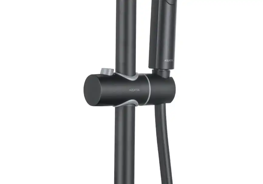 Душевая система Aquatek ВЕГА AQ2060MB, Черный матовый фото 8