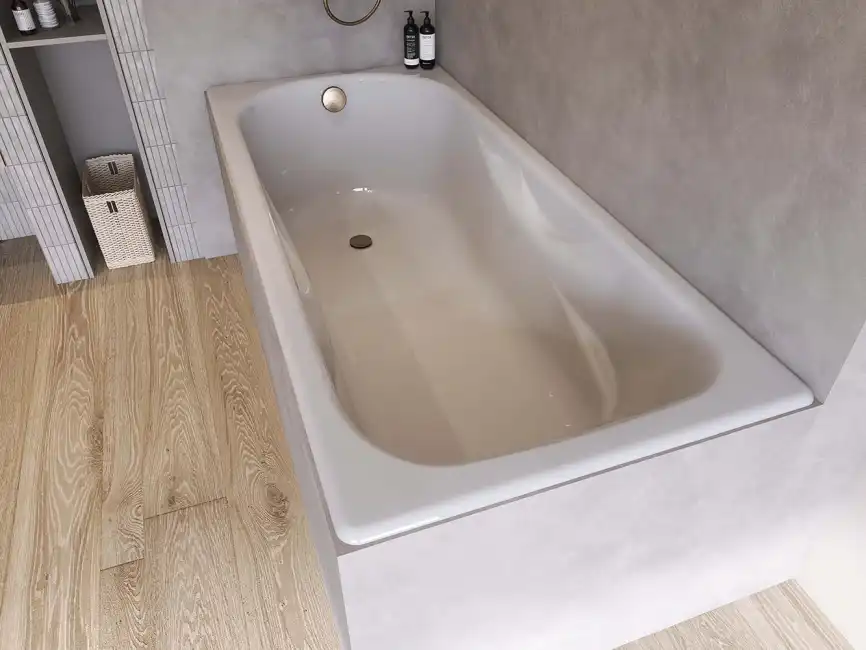 Чугунная ванна Wotte Comfort 180x80 Белая фото 5