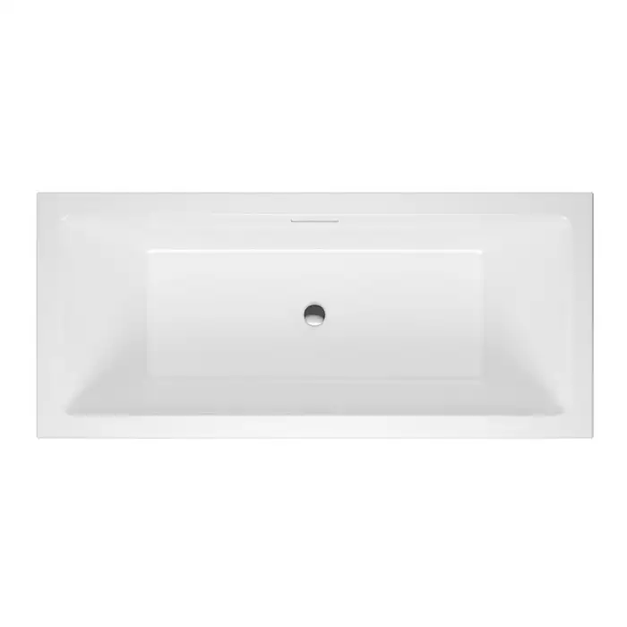 Акриловая ванна Excellent Heaven Slim 180х80 WAEX.HEV18WHS с тонким бортом, встраиваемая, Белая фото 1