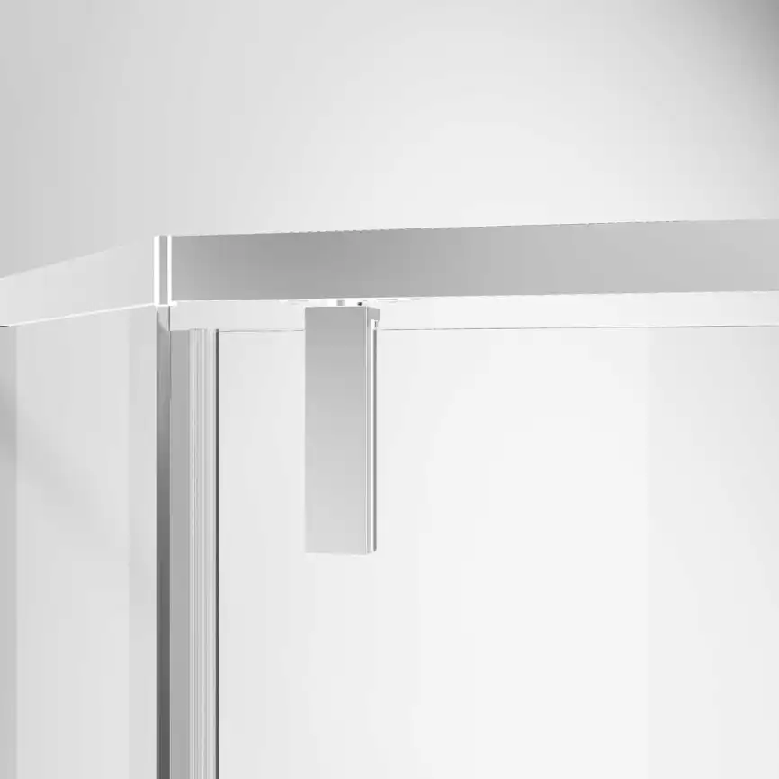 Душевой уголок Vincea Slim-N 90х90 VSP-4SN900CL, профиль хром, стекло Прозрачное фото 2