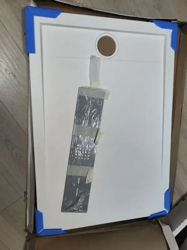 Душевой поддон Good Door Stella 140х70 из искусственного камня, Белый ЛП00149 фото 8