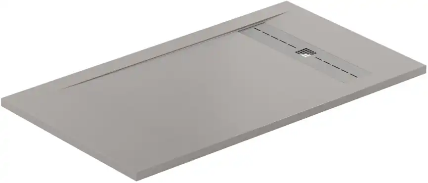 Душевой поддон Allen Brau Infinity 140x80 8.21004-PGM из искусственного камня платина фото 3