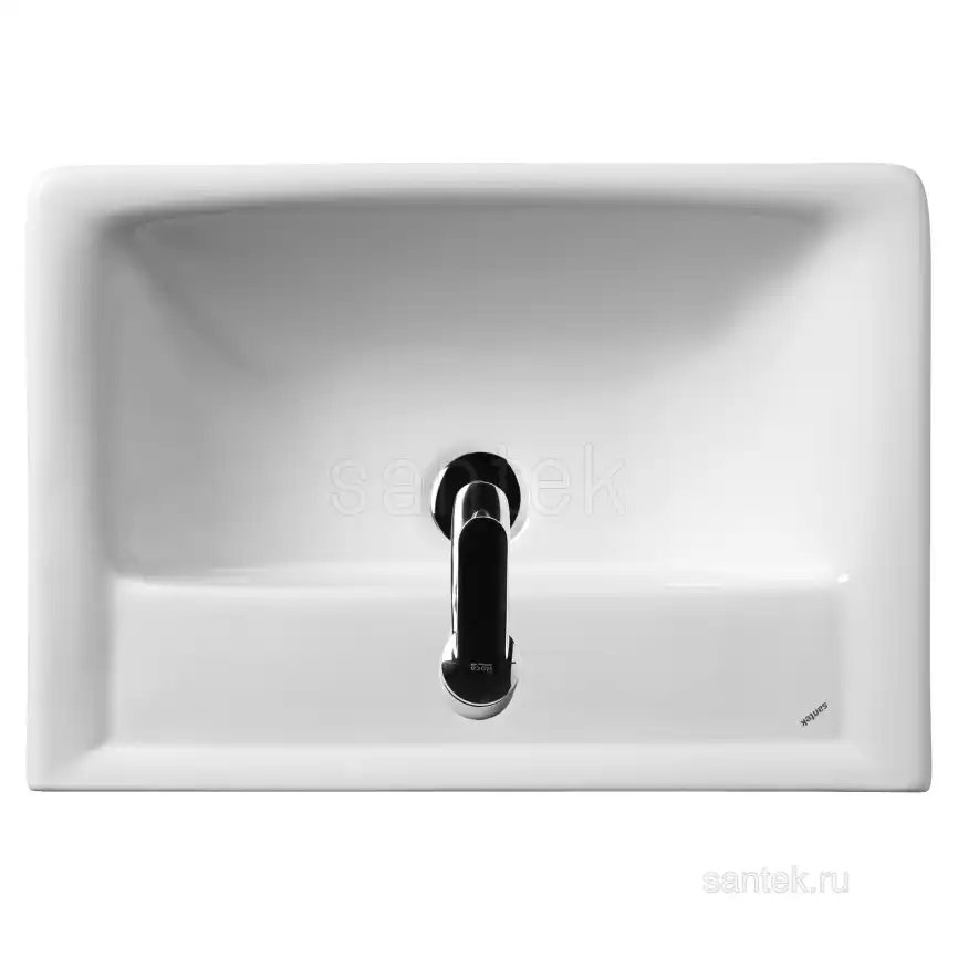 Раковина Santek Тигода 55 отверстие под смеситель 1WH302127 мини фото 3