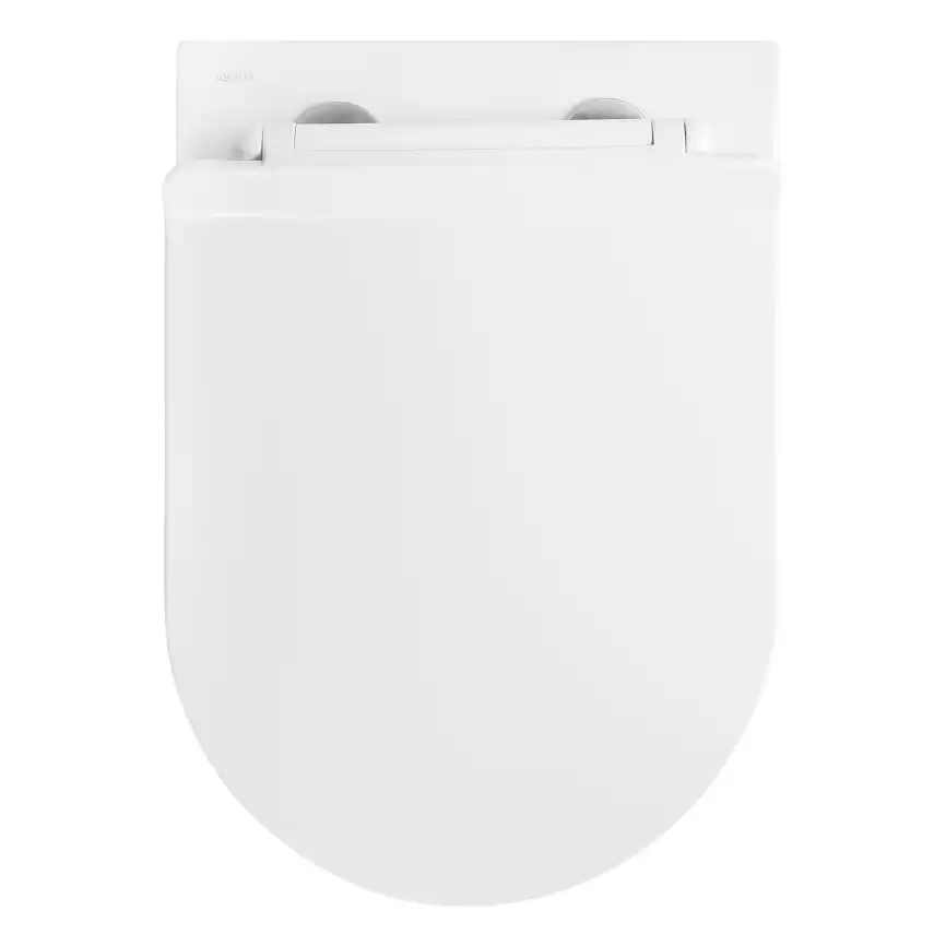 Подвесной унитаз Aquatek Альфа AQ1910-00 безободковый, с сиденьем микролифт, Белый фото 6