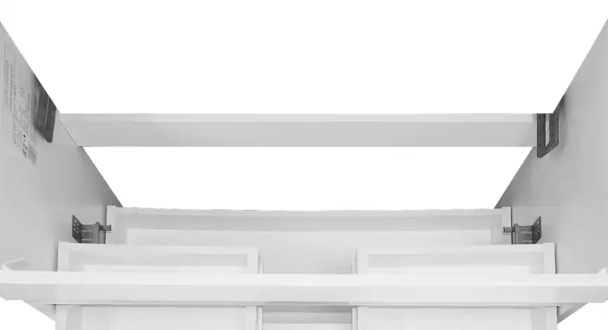 Тумба с раковиной Azario KANTRI 80/3Н CS00097257, напольная с раковиной Фостер 80, белая фото 5