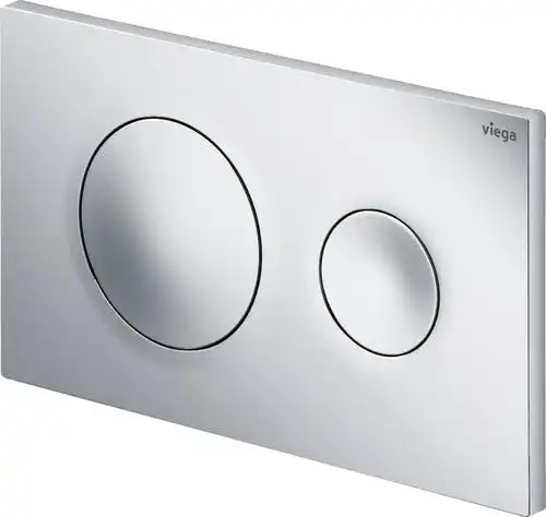 Инсталляция Viega Prevista Dry 792855 для подвесных унитазов с клавишей смыва Хром фото 2