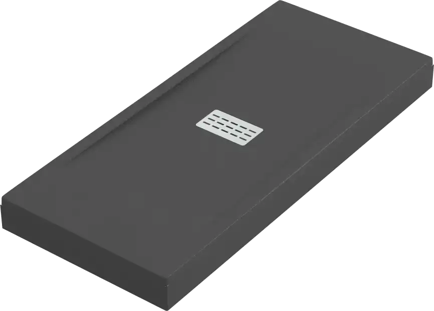 Душевой поддон Good Door Flow 120х90 из искусственного камня, Черный ЛП00126 фото 1