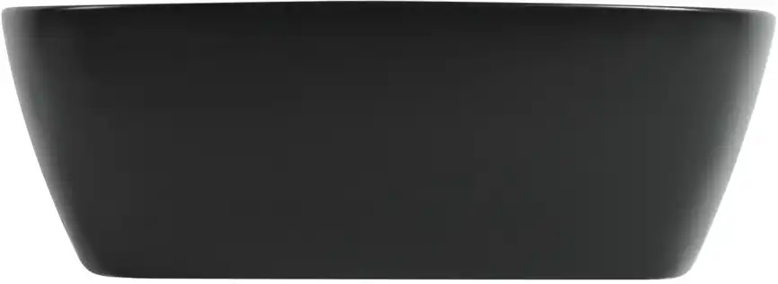 Раковина накладная Aquanet TREND-1-MB 40х40х14 квадратная, Черная матовая фото 2