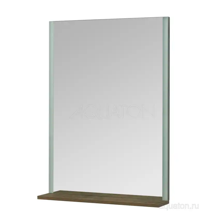 Зеркало с подстветкой Aquaton Терра 60х85 1A247302TEDY0  Дерево темное фото 1