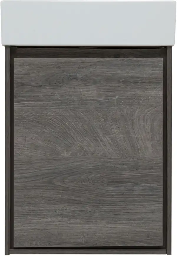 Тумба под раковину Aquanet Милан 45 дуб рошелье, подвесная, 339964 фото 5