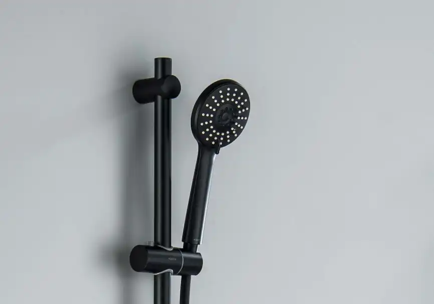 Душевой гарнитур Aquatek БЕТТА AQ2015MB, Черный матовый фото 12