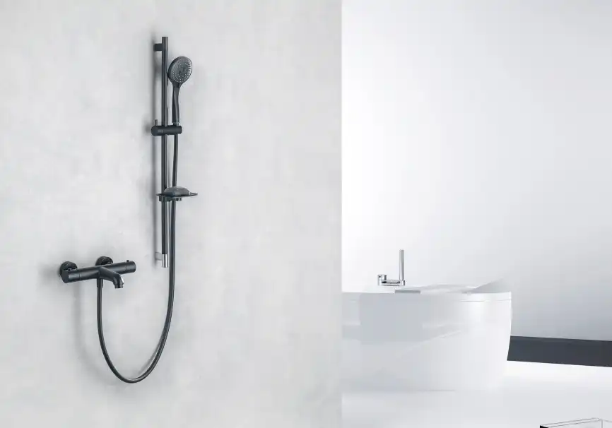 Душевой гарнитур Aquatek ВЕГА AQ2011MB, Черный матовый фото 7