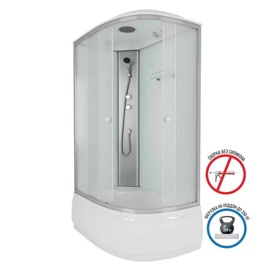 Душевая кабина Niagara Eco 120х80х215 NG-7310-14L высокий поддон, без гидромассажа фото 1