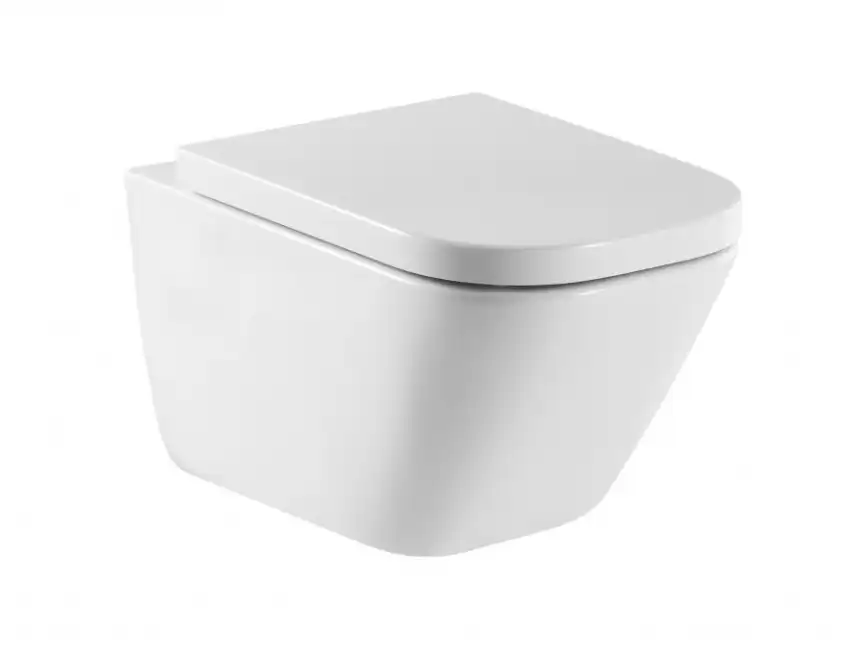Подвесной унитаз Roca The Gap 540 мм, Rimless 34647L000, белый фото 1