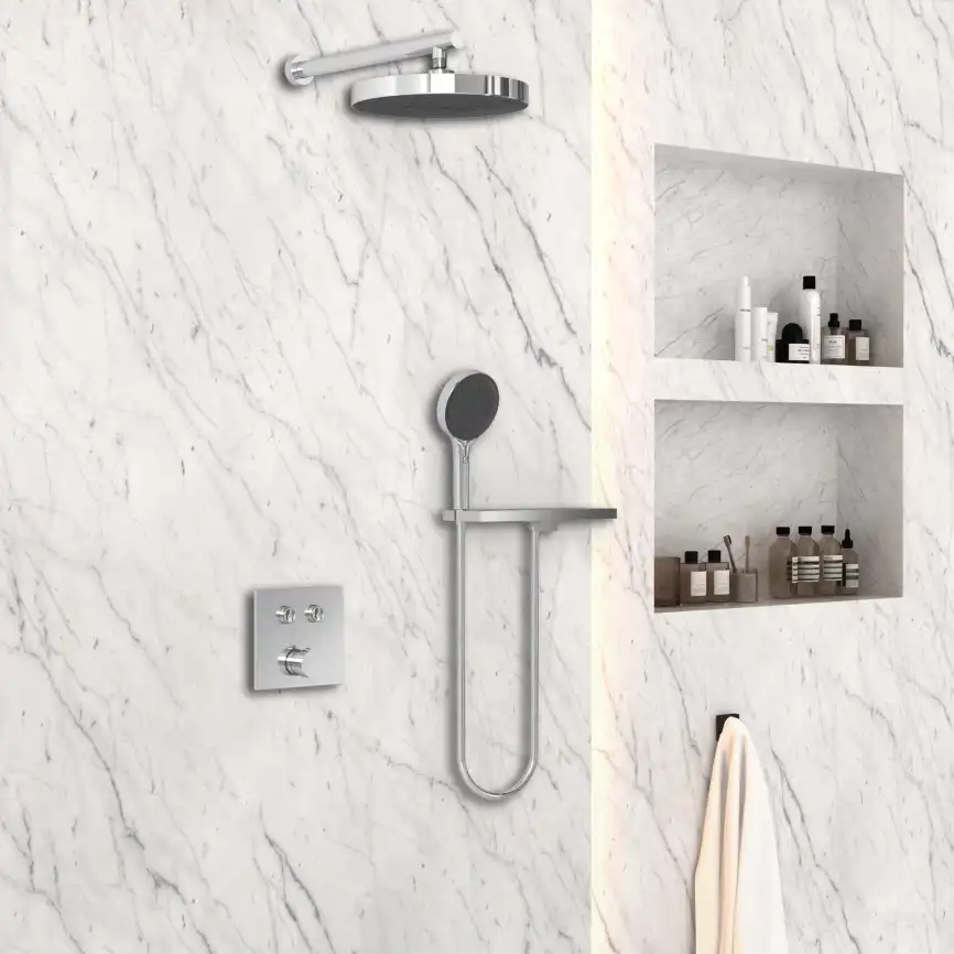 Душевая система  Vincea  VSFW-4I212RCH VSFW-4I212RCH встраиваемая, хром фото 1