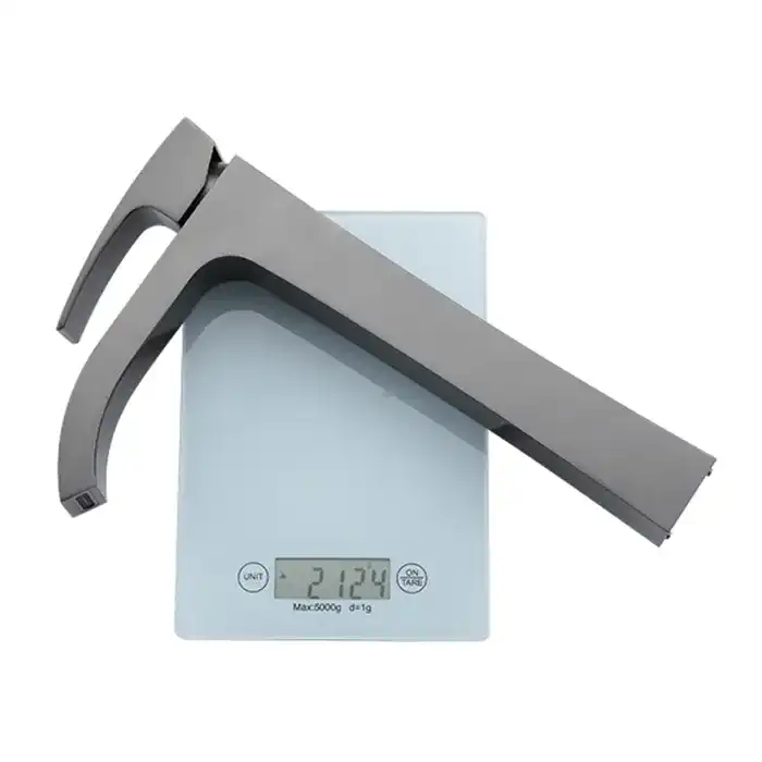 Смеситель для раковины Gappo G1007-89 высокий, Оружейная сталь фото 3