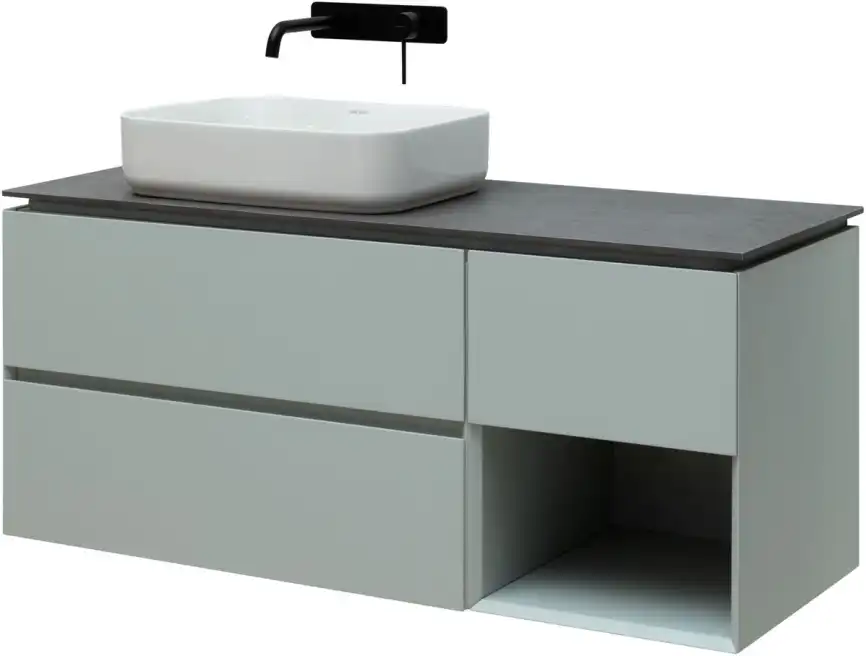 Тумба под раковину Allen Brau Infinity 120 1.21005.PWM L папирус матовый фото 4